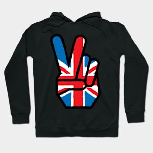 United Kingdom Peace Symbol Hoodie